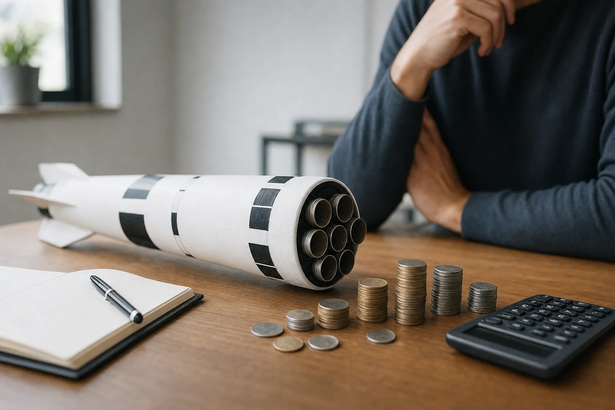 Editorial scene showing the practical decision behind how did spacex question the economics of rocket launches?