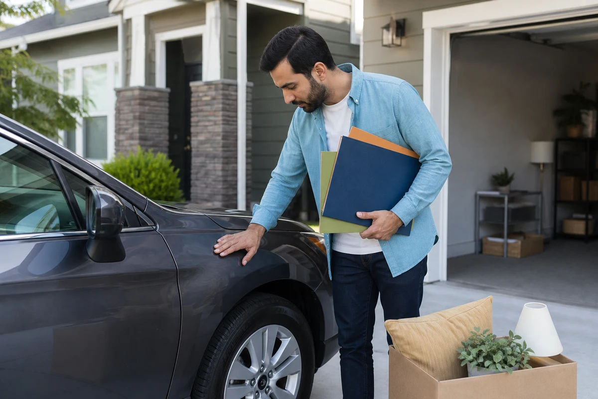 Household reviews protection for a car, home, and personal belongings together