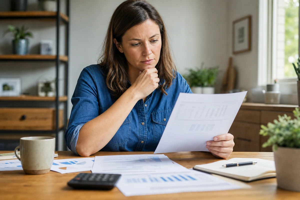 Editorial scene showing the practical decision behind how do you find hidden investment fees?