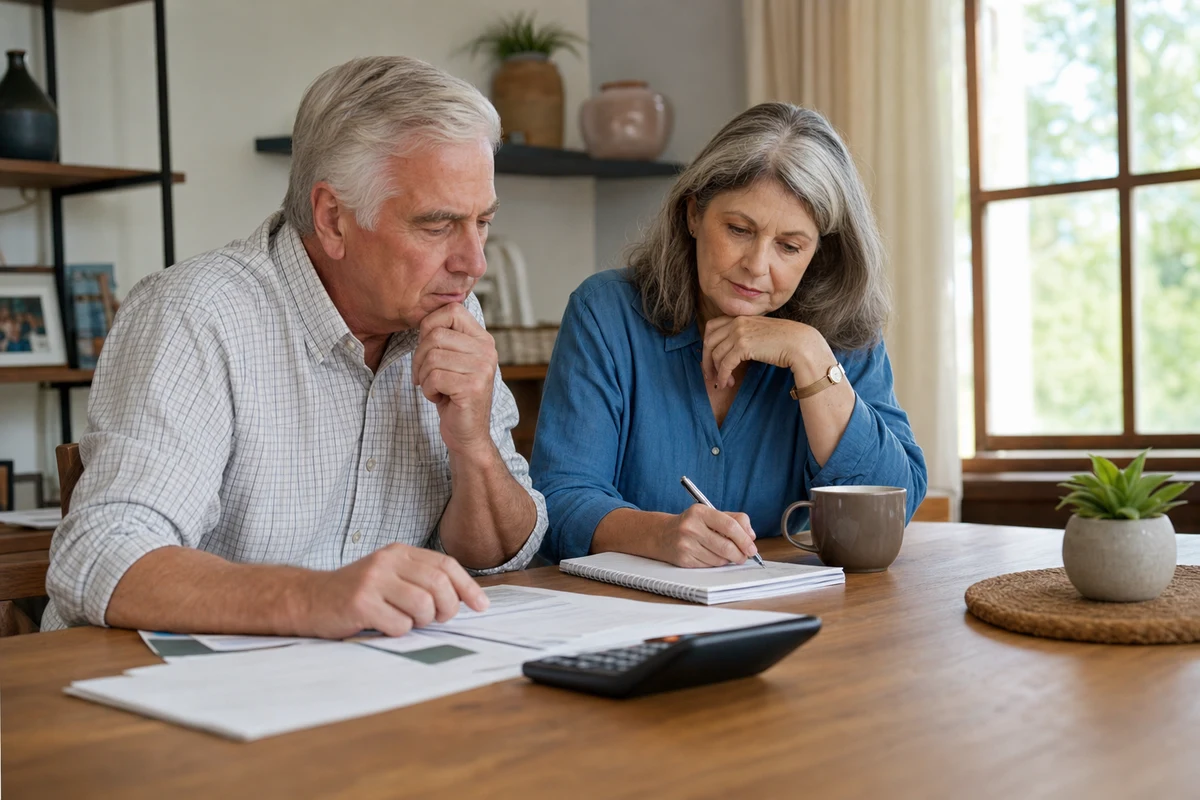 Editorial scene showing the practical decision behind compare long-term care options before you price them