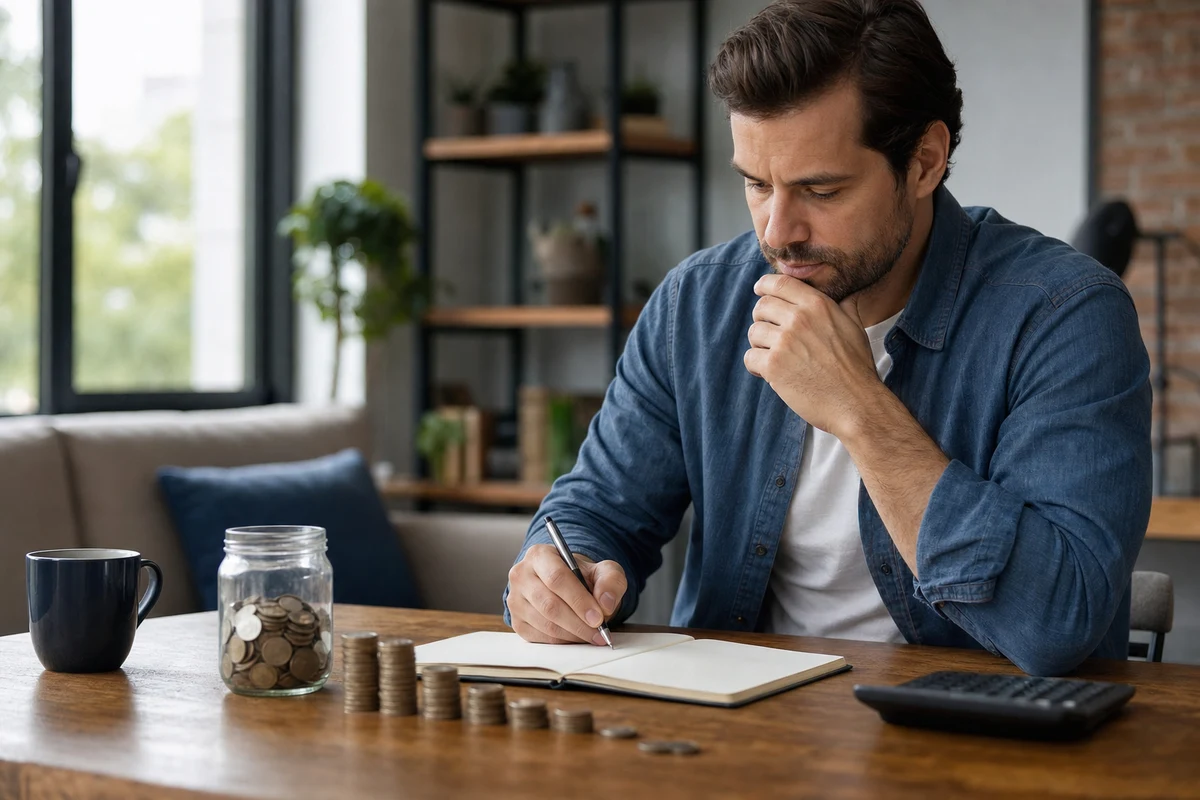Editorial scene showing the practical decision behind how can you increase net worth velocity without taking reckless risks?
