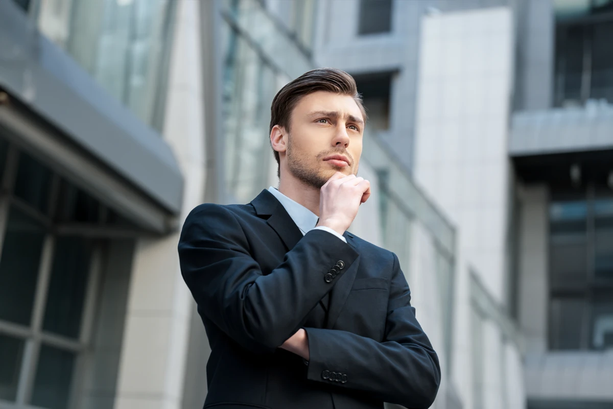 Business owner thinking through the personal and company decisions involved in estate planning.