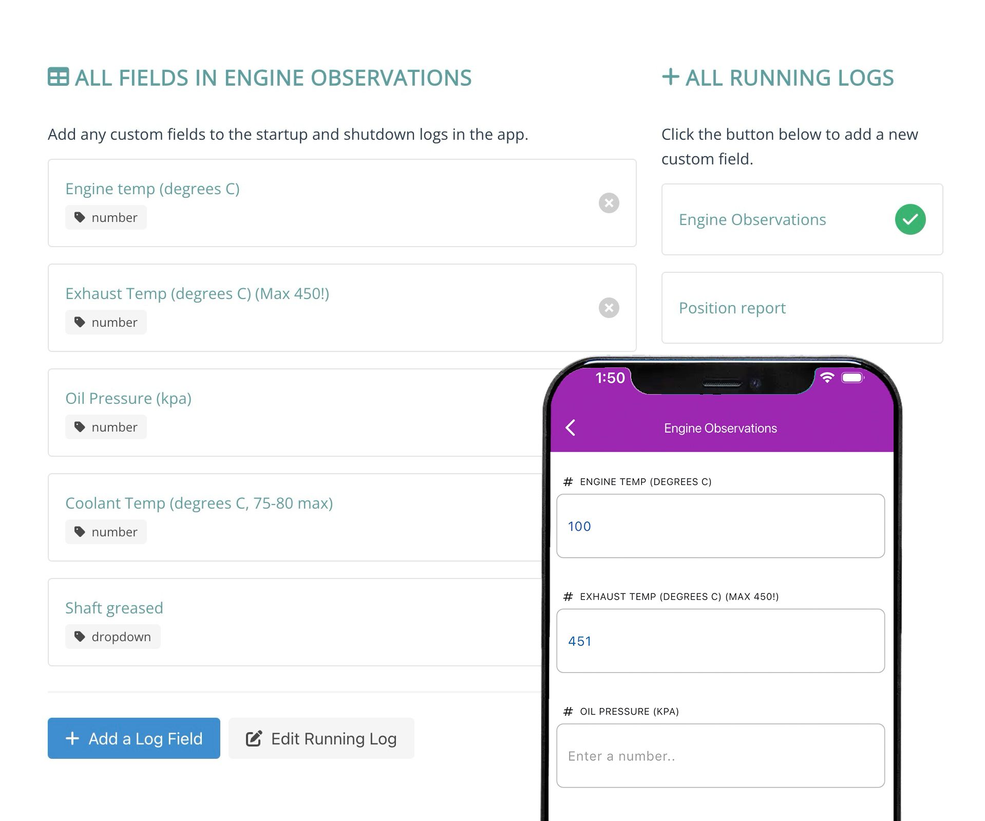 Running Logs