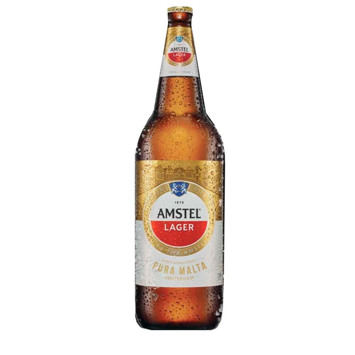 Amstel Lager Botella Ret. x 1lt