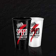 Vaso Speed (Blanco o Negro)