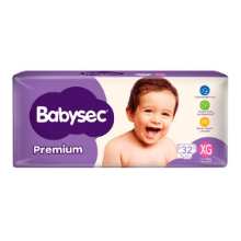 Babysec Premium Hiper XG x 32 unid.