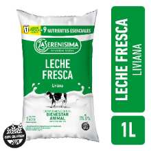 Leche La Serenisima Parc. Descremada 1% Sachet x 1lt