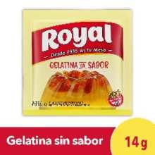 Gelatina Royal Sin Sabor x 14gr