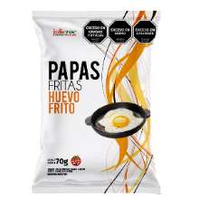 Papas Fritas Sab. Huevo Frito Julicroc x 70gr