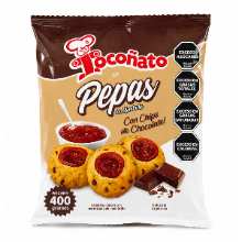 Pepas C/ Chips Tocoñato x 400gr
