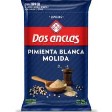 Pimienta Blanca Grano Dos Anclas x 50gr