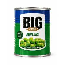Arvejas Big Chef Lata x 300gr