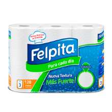 Rollo de Cocina Felpita 3 x 40 Hojas
