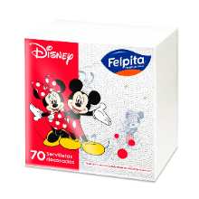 Felpita Servilletas Disney x 70