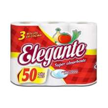 Rollo de Cocina Elegante 3 x 50 hojas
