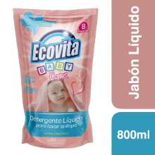 Jabon Liquido Ecovita Matic Baby Doy Pack 800ml