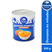 Durazno en Mitades Carrefour x 820gr