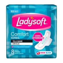Toallitas Ladysoft Comfort x8