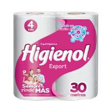 Papel Higienico Higienol Fresh 4 x 30 mt
