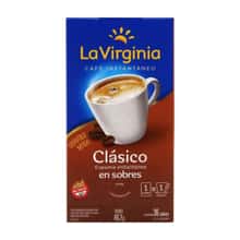 Cafe La Virginia Clasico en Sobres x36