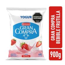 Yogur Entero Gran Compra Frutilla x 900gr