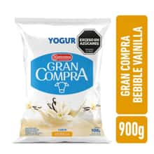 Yogur Entero Gran Compra Vainilla x 900gr
