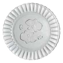 Plato Vidrio Durax Playo Orquidea