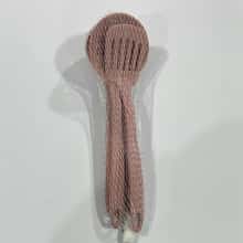 Set Utensilios X4 Rosa Areia Carol