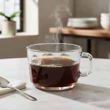 Taza Vidrio Facetado 432Cc Durax