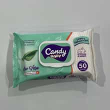Toallitas Humedas Candy con Aloe x 50 unid.