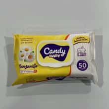 Toallitas Humedas Candy Manzanilla x 50 unid.