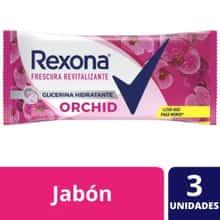 Jabon Rexona Nutri Orchid x3 x120gr