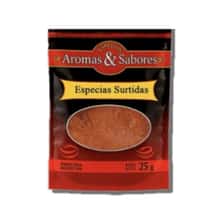 Especias Surtidas Aromas y Sab. x 25gr