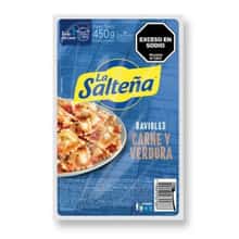 La Salteña Ravioles Carne / Esp x 450gr