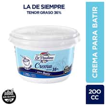 Crema para Batir La Paulina x 200gr