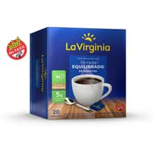 Cafe Saquitos La Virginia Torrado Equilibrado x20 x 5gr