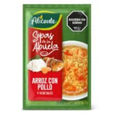 Sopa Alicante Pollo Y Arroz x 63gr