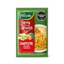 Sopa Alicante Campestre Con Fideos x 68gr
