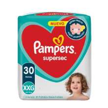 Pañales Pampers Rojo Mafalda Xxg x 30 unid.