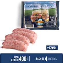 Cagnoli Chorizo 4 unid. x 400gr
