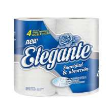 Papel Higienico Elegante Doble Hoja 4 x 30 mt