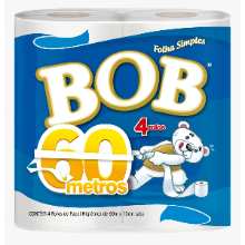 Papel Higienico H/S Bob 4 x 60 mt
