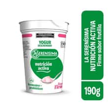 Yogur Firme Descremado La Serenisima Frutilla x190gr
