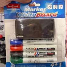 Kit De Borrador Y Fibrones Para Pizarra Recargables