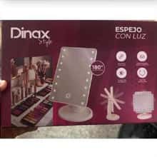 Espejo Cuadrado Con Luz Dinax