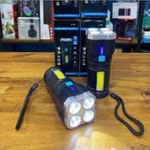 Linterna Con 4 Luz Led