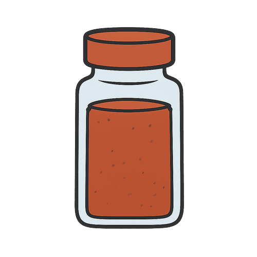 Glass Spice Containers