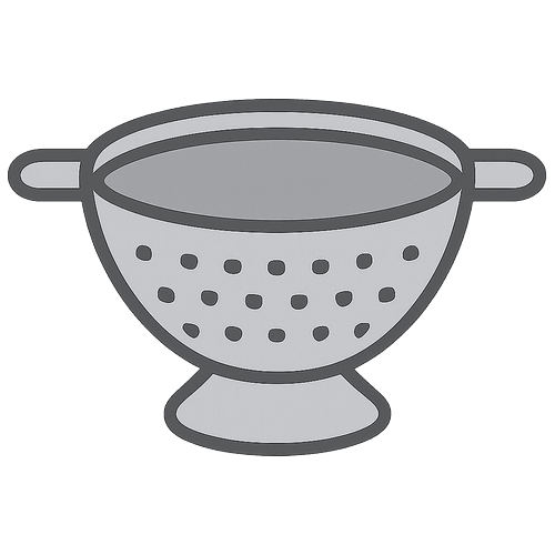 Metal-Colanders