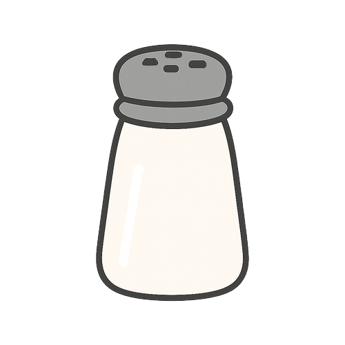 Plastic Salt And Pepper Shakers