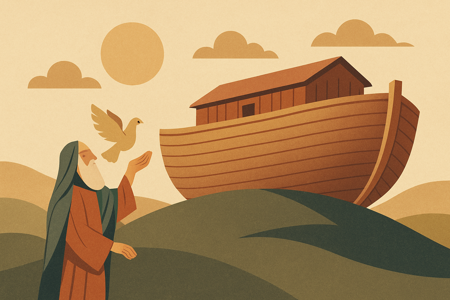 Parashat Noah: The Flood, the Ark, and the Rainbow of Hope